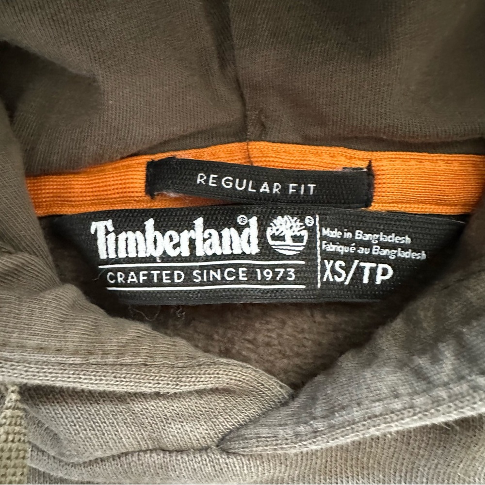 Timberland Heavy Duty Warm Hoodie Sweatshirt Unisex Kids Size XS Girls Or Boys - Picture 6 of 16